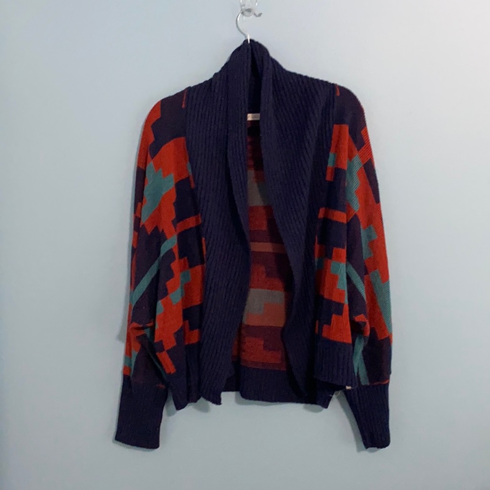 Woolrich Aztec batwing cardigan Sz XL
